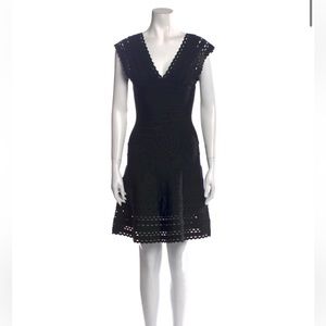 Herve’ Leger - Navy dress fit and flare